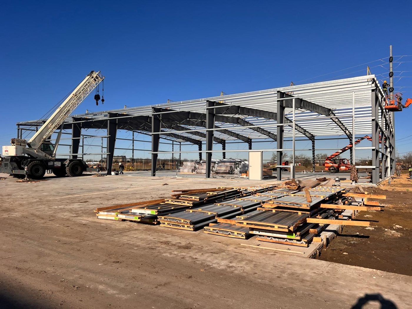 Roof framing installation